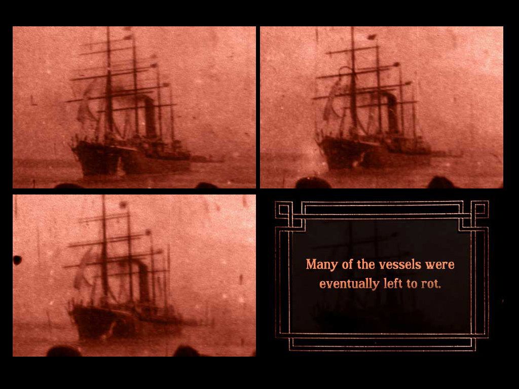 Lulu Sweet: A Gold Rush Tale in 8 Acts, App, Compositional screen shot from Act 8
